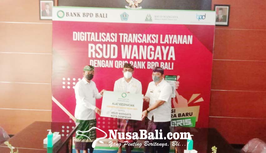 Nusabali Bank Bpd Bali Juga Serahkan Bantuan Alkes