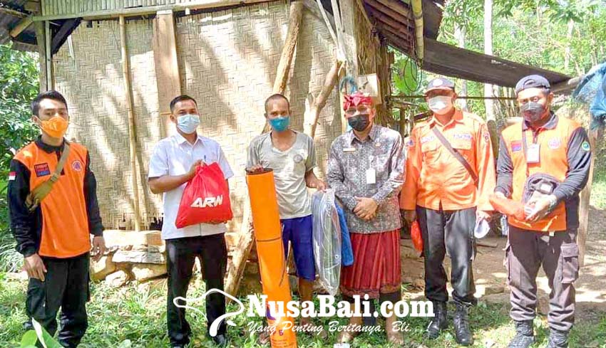 NUSABALI BPBD Bantu 3 Korban Puting Beliung