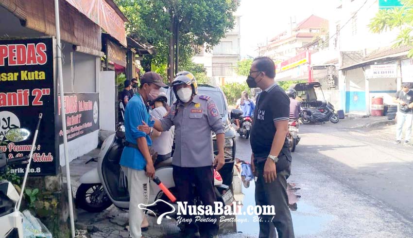 Nusabali Petugas Gabungan Survei Lokasi Parkir Di Tapal Batas Kuta