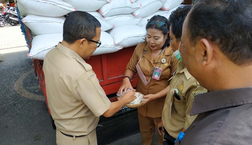 Nusabali Buleleng Siapkan Ton Beras