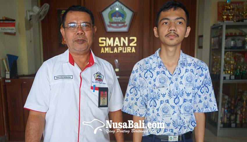 NUSABALI Dua Siswa Karangasem Lolos KSN Nasional