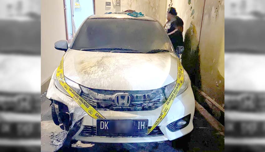 Nusabali Honda Brio Calon Pengantin Dibakar Otk