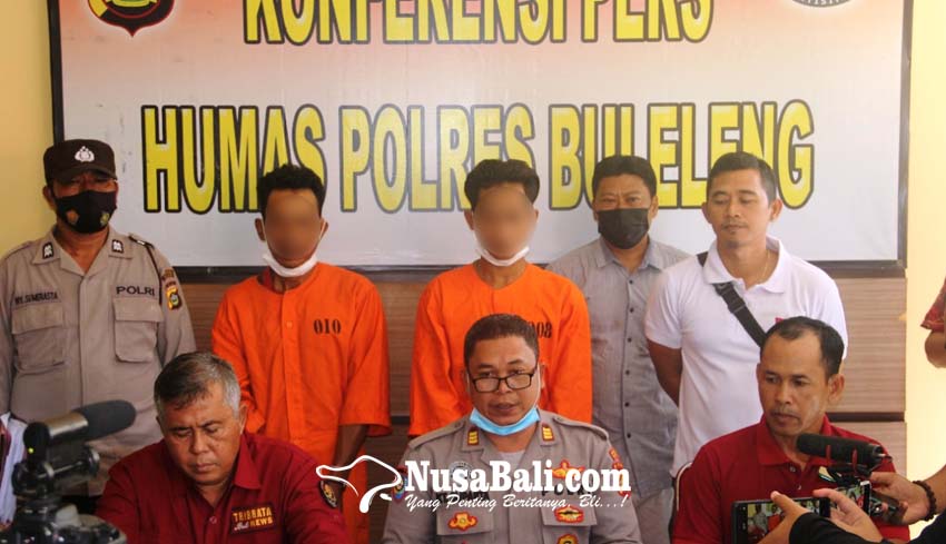 Nusabali Komplotan Maling Seperangkat Gong Ditangkap