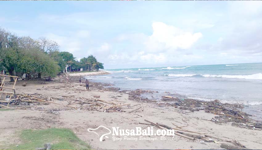 Nusabali Sampah Kiriman Mulai Menepi Dinas Lhk Cari Lahan