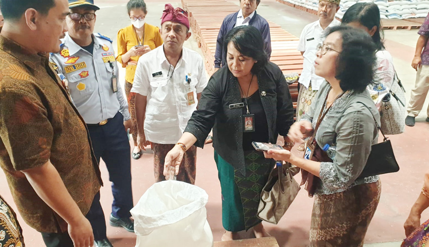 NUSABALI TPID Kota Denpasar Cek Gudang Bulog