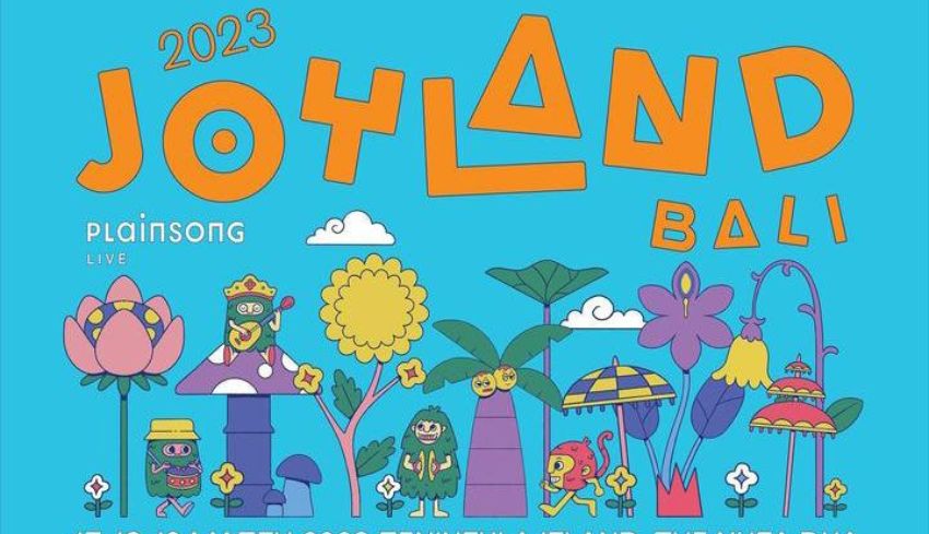 NUSABALI Catat Joyland Festival Bali 2023 Hadirkan Bintang Tamu