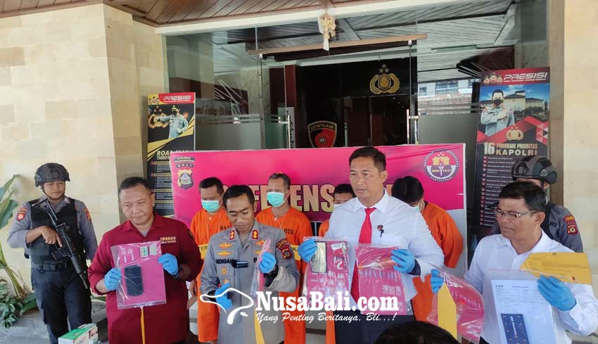 Nusabali Shabu Disembunyikan Di Dalam Ban Truk Empat Pecandu