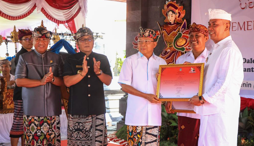 NUSABALI Hibahkan Tanah Pemprov Gubernur Koster Diapresiasi