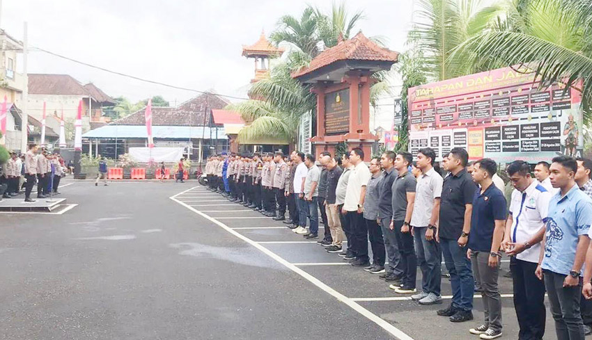 Nusabali Polres Badung Edukasi Gejala Stroke Kepada Personel