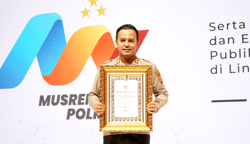 NUSABALI Polres Jembrana Raih Penghargaan Pelayanan Prima PEKPPP