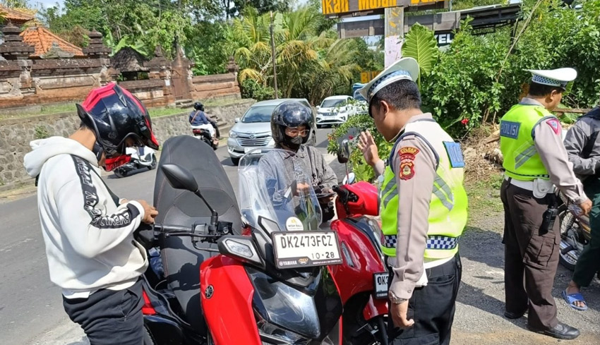 NUSABALI Operasi Patuh Agung Puluhan Pelanggar Ditindak