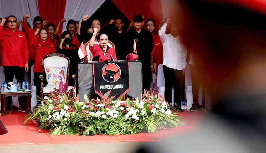 NUSABALI Megawati 9 Tahun Tak Pimpin Upacara HUT RI Di PDIP