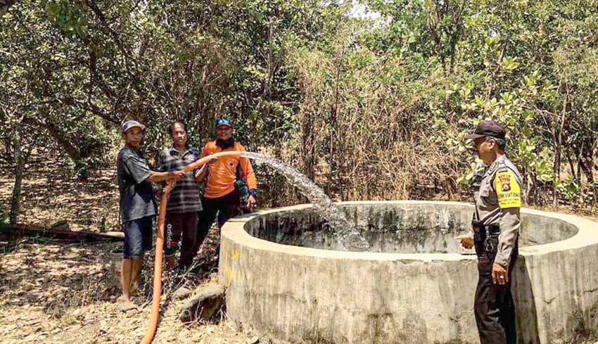 NUSABALI BPBD Distribusikan 40 Ribu Liter Air Bersih