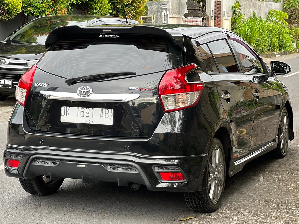 Tampilan Keren Mobil Toyota Yaris Trd At Bali Harga Murah