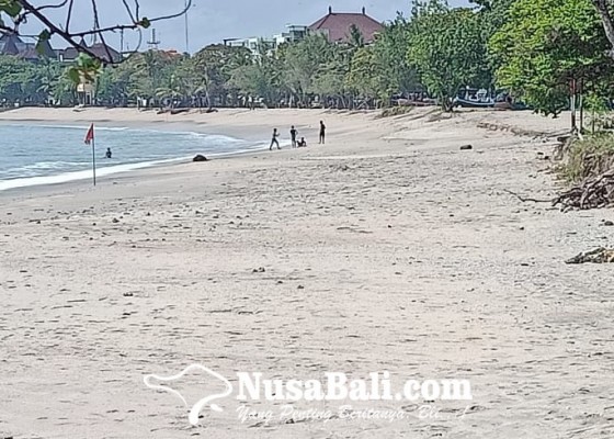 Nusabali.com - pantai-kuta-kembali-alami-abrasi