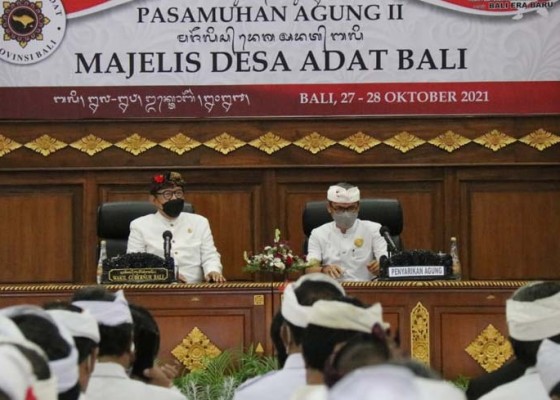 Nusabali.com - pesan-gubernur-koster-saat-buka-pasamuan-agung-mda