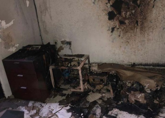 Nusabali.com - kantor-periklanan-bali-plus-terbakar