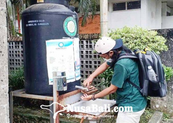 Nusabali.com - tempat-cuci-tangan-di-kantor-bupati-bangli-tanpa-air