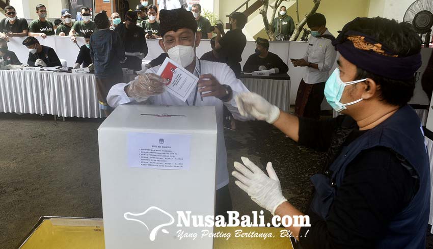 NUSABALI.com - KPU Gelar Simulasi Penyederhanaan Surat Suara