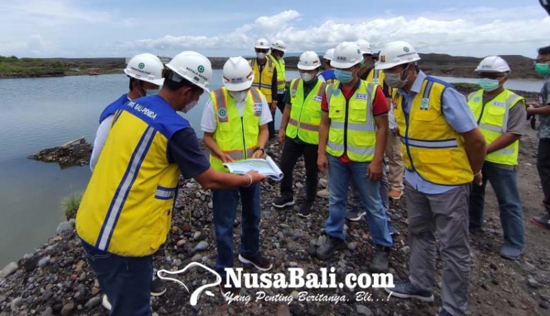 www.nusabali.com-progres-proyek-normalisasi-tukad-unda-capai-73-persen