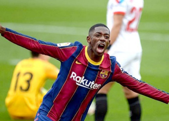 Nusabali.com - ousmane-dembele-bertahan-di-barcelona