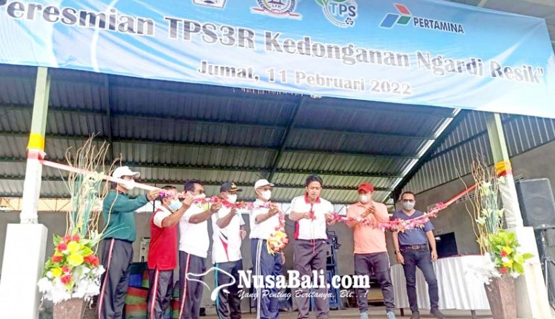 www.nusabali.com-atasi-sampah-desa-adat-kedonganan-luncurkan-tps3r