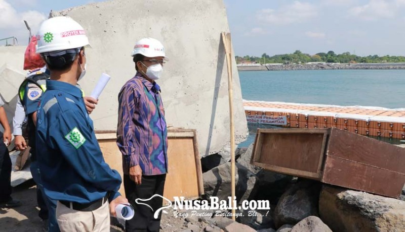 www.nusabali.com-gubernur-koster-minta-proyek-pelabuhan-sanur-sesuai-desain