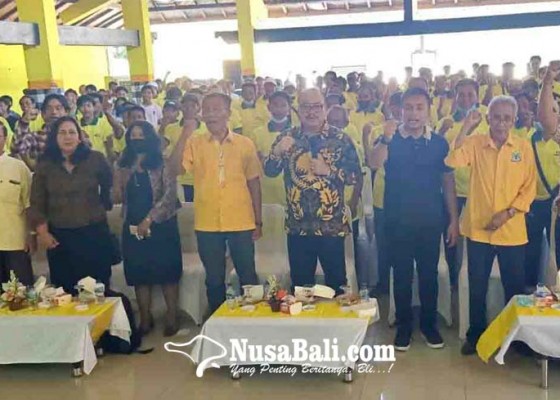 Nusabali.com - golkar-mobilisasi-ratusan-petani-milineal