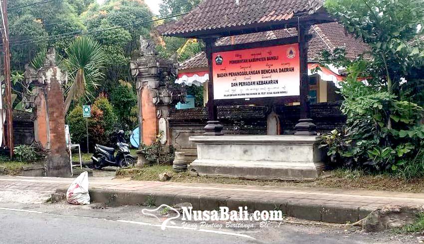 NUSABALI.com - Kantor BPBD Bangli Dijadikan Gedung PLUT