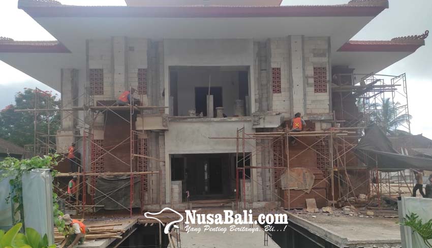 NUSABALI.com - Basement Gedung BMB Dijadikan Kantor Bappeda Dan BKPSDM