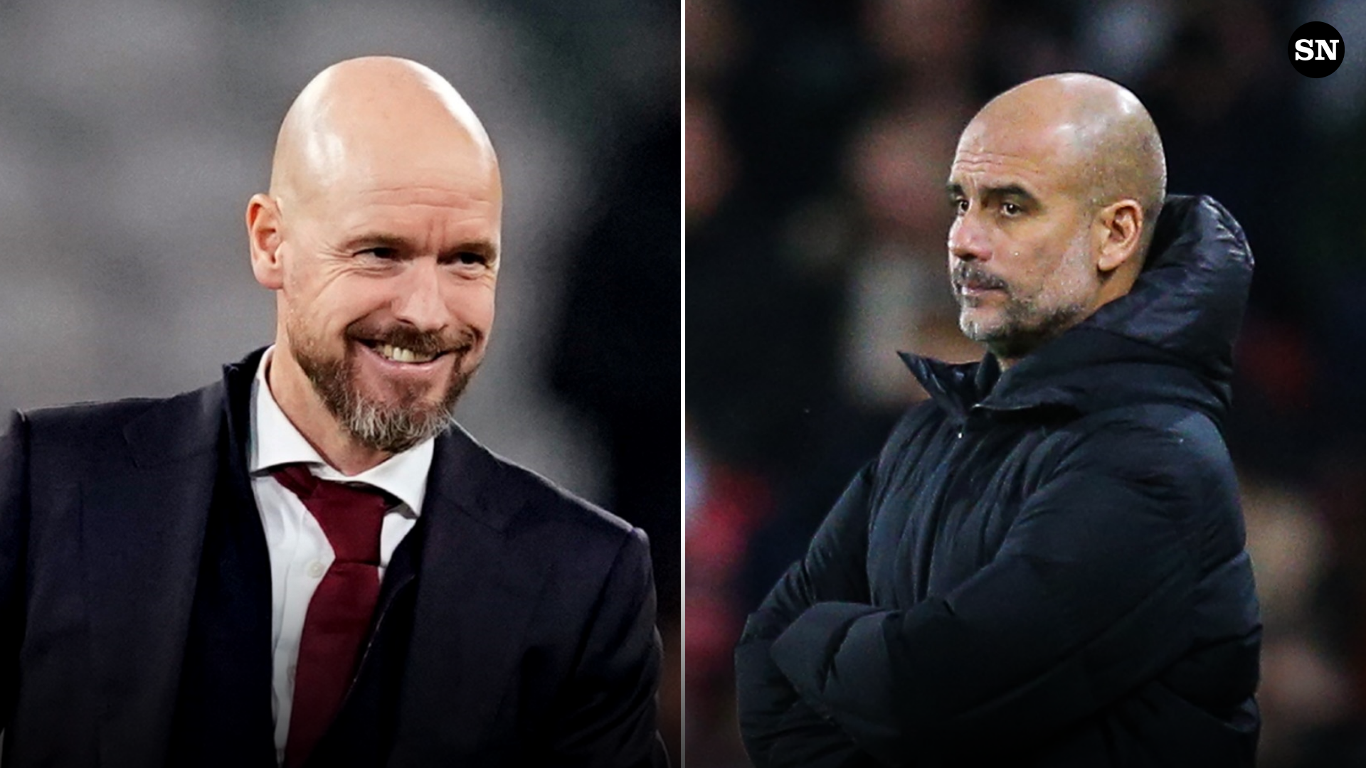 NUSABALI.com - Adu Taktik Guardiola Dan Ten Hag