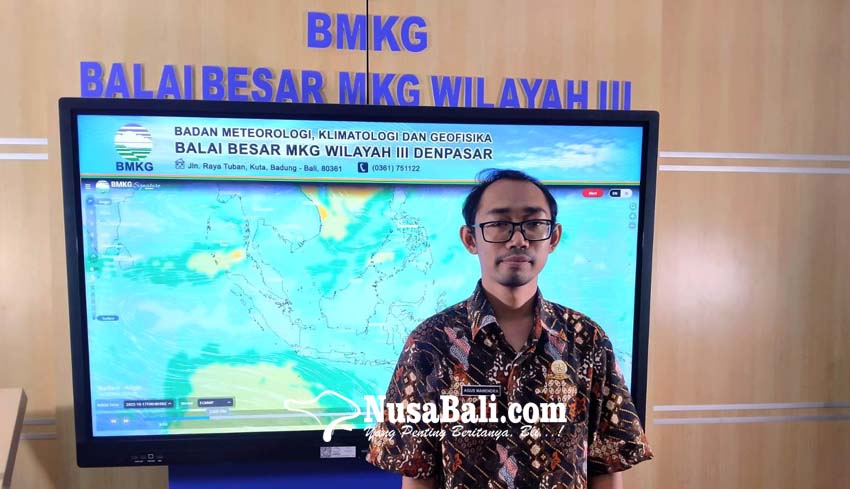 NUSABALI.com - Waspada, Intensitas Hujan Tinggi Tiga Hari Ke Depan