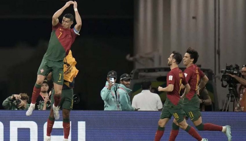 www.nusabali.com-rekor-ronaldo-selalu-cetak-gol-di-lima-piala-dunia