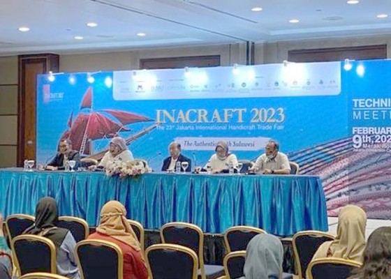 Nusabali.com - inacraft-gelar-pameran-maret-asephi-targetkan-transaksi-2023-capai-rp182-m