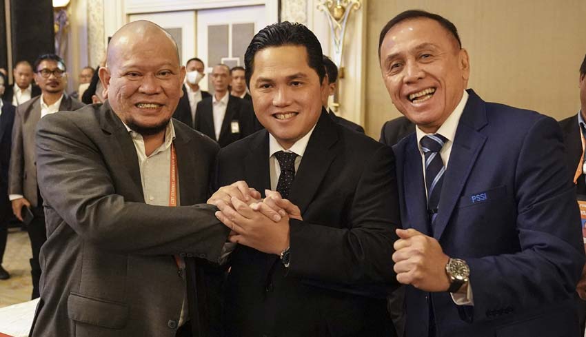 NUSABALI.com - Erick Thohir Ketum PSSI