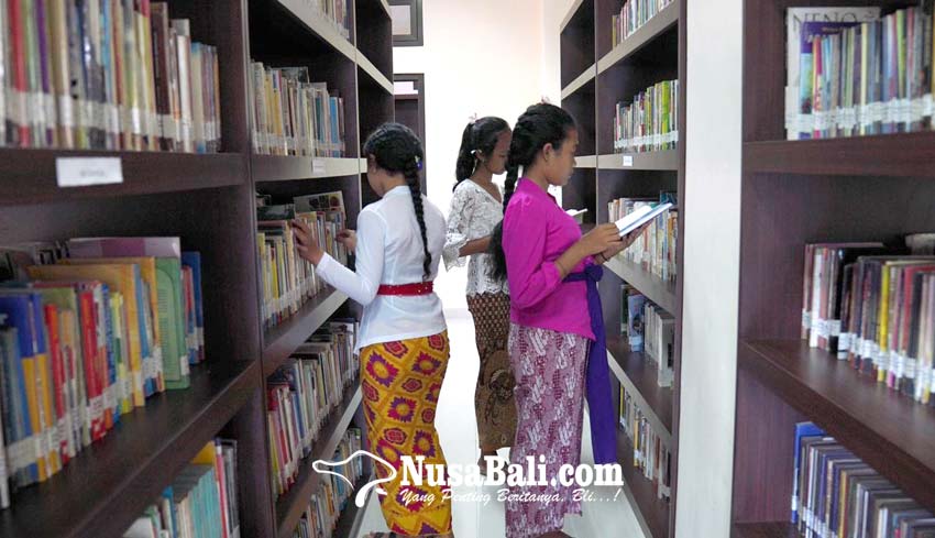 NUSABALI.com - Gianyar Punya Gedung Perpustakaan Megah