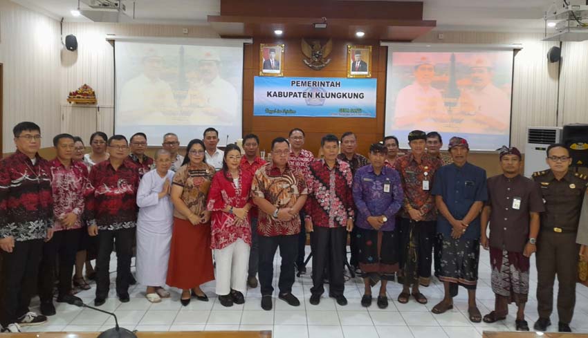 Nusabali Com Pemkab Minahasa Belajar Toleransi Di Klungkung