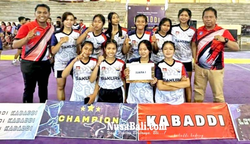 www.nusabali.com-diperkuat-atlet-porprov-sakura-rebut-emas-kabaddi-super-five