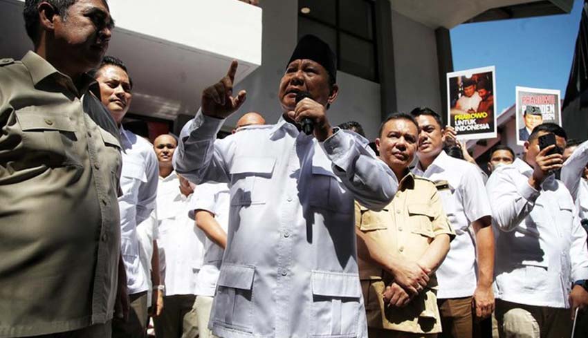 Nusabali Com Elektabilitas Pdip Sedikit Turun Gerindra Meningkat Tajam