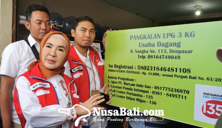 NUSABALI.com - Dirut Pertamina Pantau Penyaluran Elpiji 3 Kg Di Bali ...