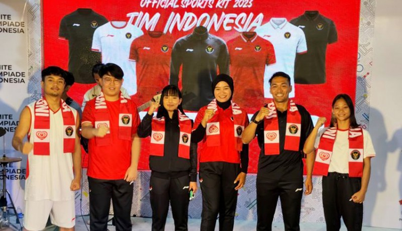 www.nusabali.com-koi-luncurkan-seragam-kontingen-asian-games