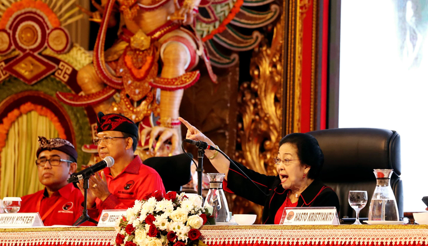 NUSABALI.com - Megawati Pimpin Konsolidasi Di Bali