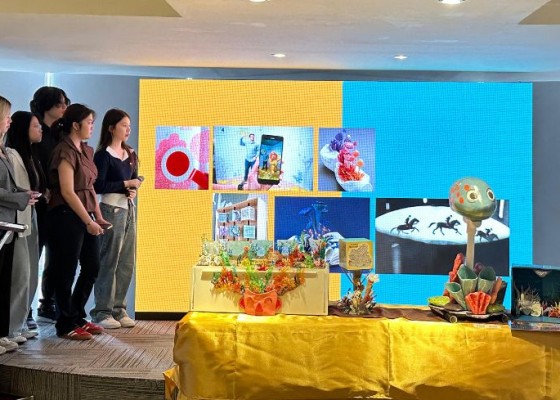 Nusabali.com - uic-creative-showcase-2024-kreativitas-mahasiswa-dalam-penyelamatan-terumbu-karang