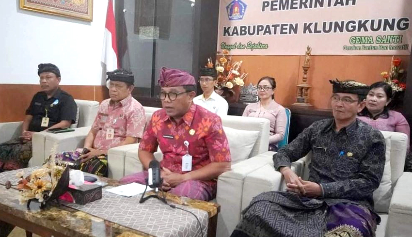 Nusabali Com Pemkab Klungkung Launching Aplikasi Srikandi