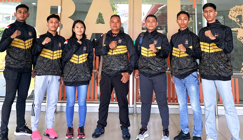 Nusabali Com Lima Taekwondoin Polda Bali Diterjunkan Di Kapolri Cup