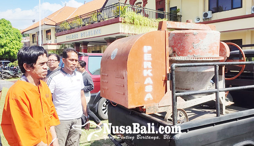 Nusabali Com Curi Mesin Molen Di Siang Bolong