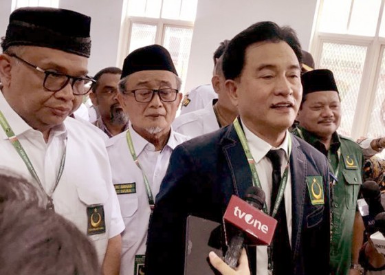 Nusabali.com - yusril-mundur-ketum-pbb-digantikan-fahri-bachmid