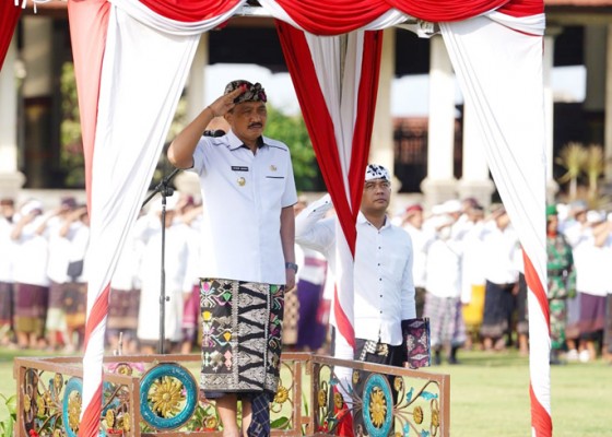 Nusabali.com - pemkab-klungkung-gelar-upacara-hari-kebangkitan-nasional