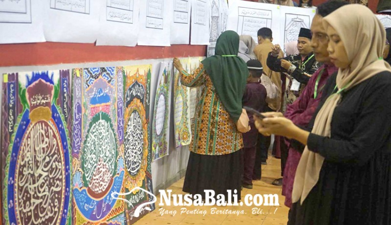 www.nusabali.com-buleleng-sabet-4-emas-lomba-kaligrafi-mtq