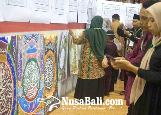 Nusabali.com - buleleng-sabet-4-emas-lomba-kaligrafi-mtq